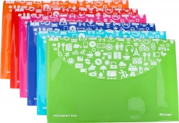 Plastová zložka s drukom 33,3x23,3 cm