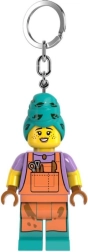 LEGO minifigúrka Hrnčeka svietiaci prívesok na kľúče s LED