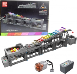 Stavebnica guľôčkovej dráhy s elektrickým motorom, 1038 dielikov