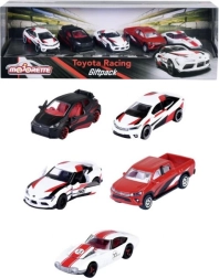 Darčeková sada autíčok TOYOTA Racing 5 ks 1:64