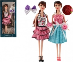 Kĺbová módna bábika s doplnkami 30 cm