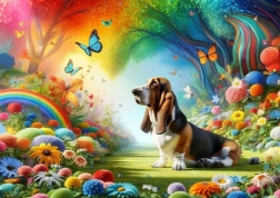 Puzzle Motýlí Návštevník 25 Dielikov