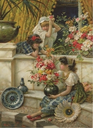 Puzzle Kvety Východu 1000 dielikov