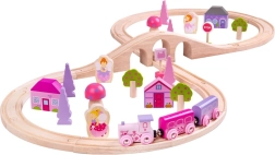 Drevená vláčkodráha Osem princezien Bigjigs Rail