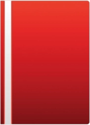 Rýchloviazač A4 z PP – červený