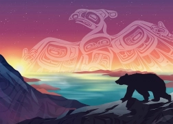 Cobble Hill Puzzle Bouřlivák a Medveď 500 dielikov