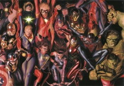 Puzzle 1000 dielikov Marvel - kompaktný