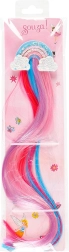 Sponka do vlasov s dúhou a farebnými pramienkami Souza!