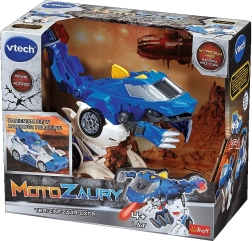 VTech Motozauri Terizinozaurus Oxor – interaktívna hračka 2v1 policajné auto