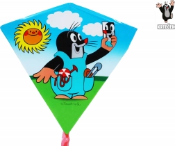 Lietajúci drak Krtek plast 68x73cm