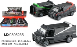 Kovový auto transportér s funkciou pull-back