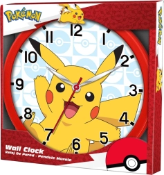 Nástenné hodiny POKÉMON Pikachu 25 cm