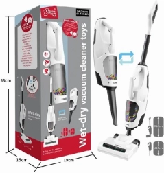 Bezdrôtový detský vysávač na suché aj mokré vysávanie