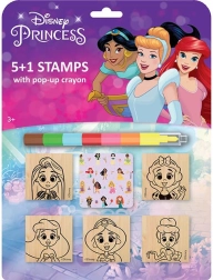 Pečiatková sada Disney Princezné s voskovkou