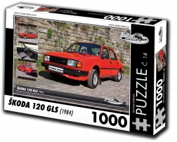 Puzzle RETRO-AUTA Škoda 120 GLS 1000 dielikov