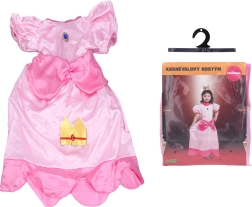 Karnevalový kostým princezná ružová M (110–120 cm)