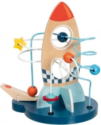 Vzdelávacia hračka Raketa - mini motorická slučka