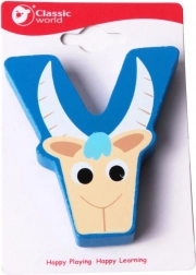 Classic World Drevené písmeno Y