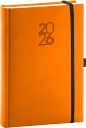 Notique denný diár oranžový 2026, 15 x 21 cm