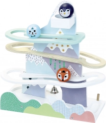 Vilac drevená guľôčková horská dráha Island