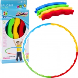 Hula hoop farebný skladací 60 cm