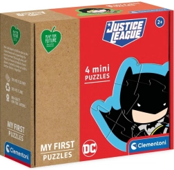 Moje prvé puzzle Justice League 4v1 od Clementoni