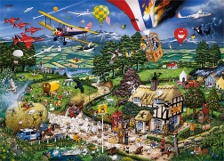 Puzzle Milujem vidiek 1000 dielikov