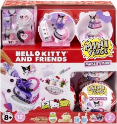 miniverse make it mini hello kitty a priatelia – séria 2 kreatívny mini set