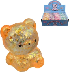 Gumený Medvedík 7 cm v Displejovom Boxe