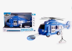 Policajná helikoptéra 1:16 so zvukom, svetlom a projektorom