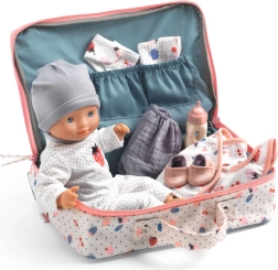 Darčekový kufrík s bábikou Vanille DJECO