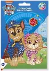 Kreatívna sada diamantového maľovania PAW PATROL 18 × 12,5 cm