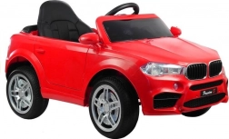 Červené elektrické autíčko pre deti