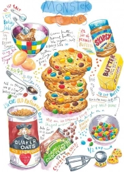 Puzzle obrie sušienky 1000 dielikov