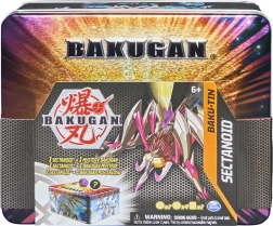 Bakugan plechový box s exkluzívnym Bakuganom s4