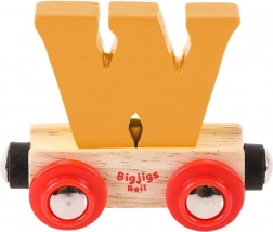 Drevený Vláčik Vagónik 'W' od Bigjigs Rail
