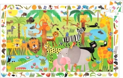 DJECO Puzzle Džungľa 35 dielikov