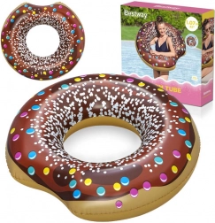 Nafukovací kruh donut 107 cm BESTWAY – Hnedá