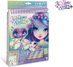 Nebulous Stars kreatívny sketchbook Nenuphia