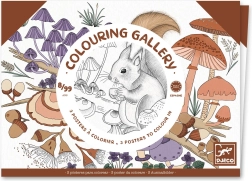 Omaľovánková galéria Príroda od Djeco