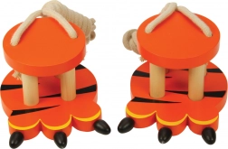 Drevené Chodiace Labky Tigra