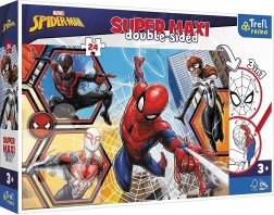 Obojstranné puzzle Spider-Man Super Maxi 24 dielov