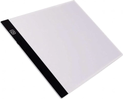 LED podsvietená rysovacia podložka A4 na kreslenie a prekresľovanie