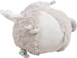 Bigjigs Baby medvedík hrkálka – aktívna plyšová lopta