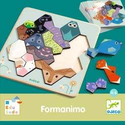 DJECO Formanimo – zvieratká z tvarov
