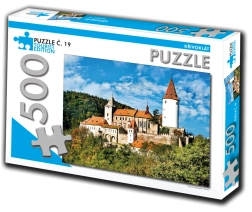 Puzzle Křivoklát turistická edícia 500 dielikov