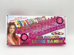 Kreatívna sada na výrobu náramkov LOOM BANDS – 600 ks