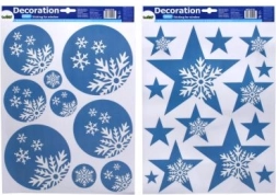 Okenná dekorácia Vianočná 41x29 cm