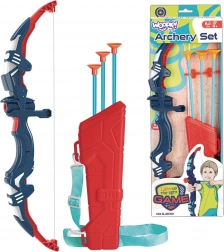 Detský luk a tulec so šípmi s prísavkami WOOPIE