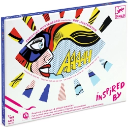 DJECO výtvarná sada inšpirovaná Royem Lichtensteinom